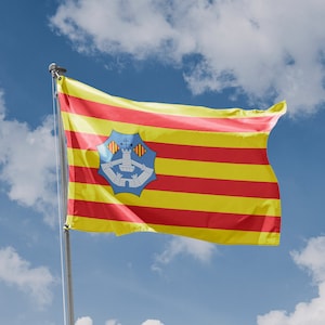 Bandera de Menorca, Spain, Unique Print, 3x5 Ft / 90x150 cm size, EU Made