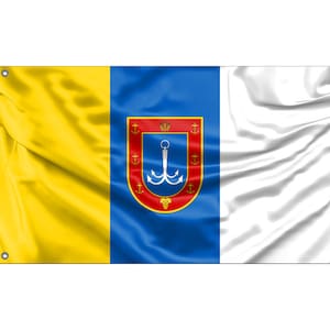 Fahne Ukraine mit Friedenstaube 90 x 150 cm