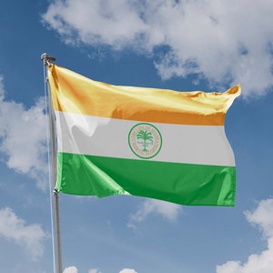 Miami City Flag | Unique Design Print | High Quality Materials | Size - 3x5 Ft / 90x150 cm | Made in EU