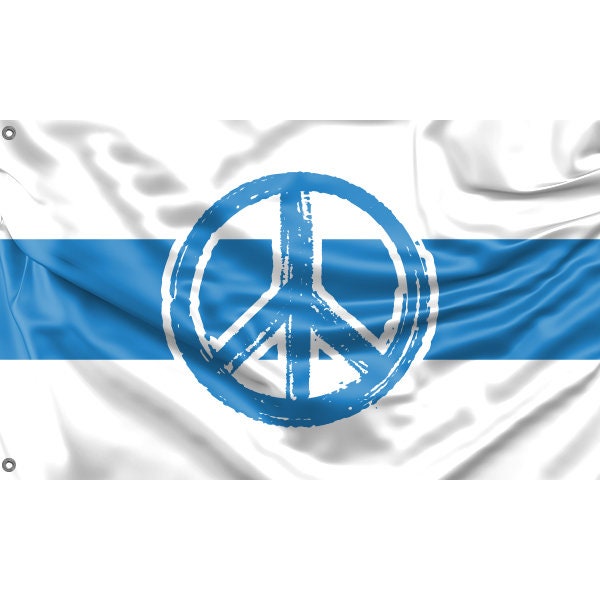Peace in Different Languages 5'x3' Flag LAST FEW 
