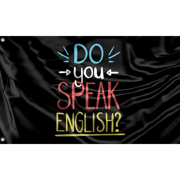 Do You Speak English Etsy