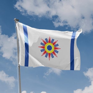 Chaldean Flag | Unique Design Print | High Quality Materials | 5 Sizes | Made in EU