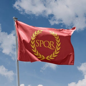 Roman Empire Flag | Unique Design Print | Hiqh Quality Materials | 5 Sizes | Made in EU