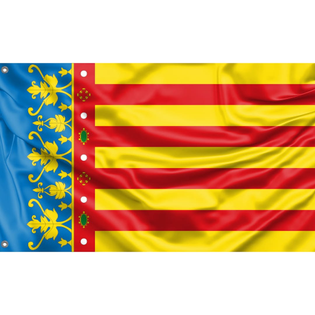 Valencia Flag Unique Design Print High Quality Materials Size 3x5 Ft ...