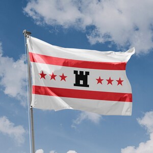 Flag of Drenthe, Unique Print, 3x5 Ft / 90x150 cm size, EU Made