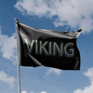 Viking Flag | Unique Design Print | High Quality Materials | 5 Sizes | Made in EU