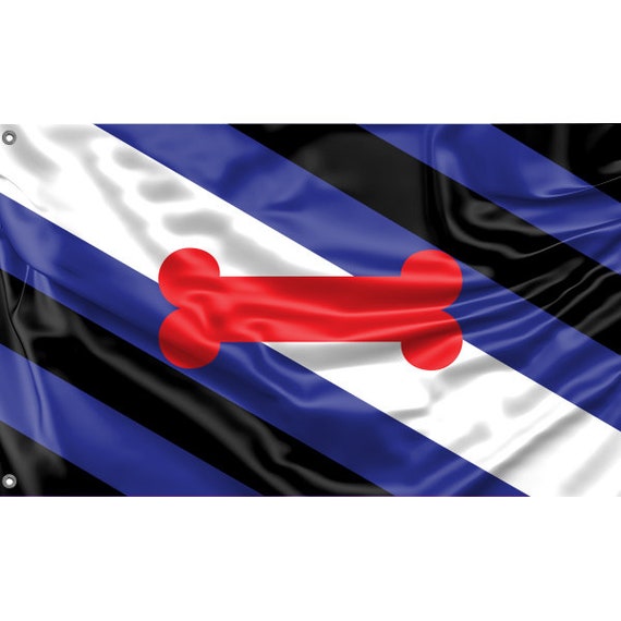 Puppy Pride Flag Unique Print 3x5 Ft / 90x150 Cm Size EU Etsy