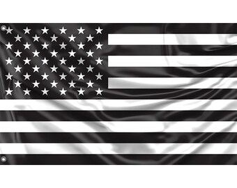 USA Black Flag | Unique Design Print | High Quality Materials