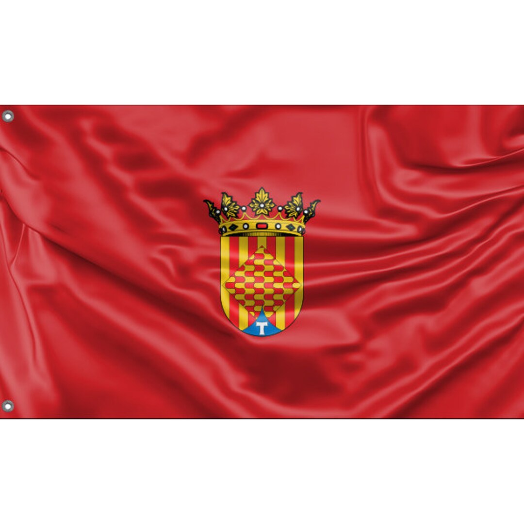 Drapeau Espagnol à Imprimer Petit Format Province de Tarragone Espagne Drapeau Design unique - Etsy France