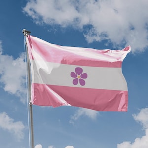 Sapphic Pride Flag | Unique Design Print | High Quality Materials | 5 sizes | Made in EU
