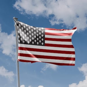 USA Piratenflagge | Das Piraten Projekt | Einzigartiges Design Druck | Hochwertige Materialien | 5 Größen | Hergestellt in der EU