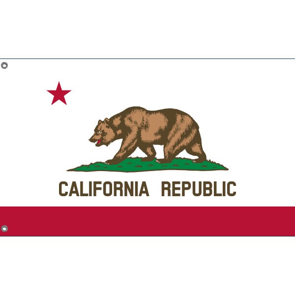 California State Flag | Unique Design Print | High Quality