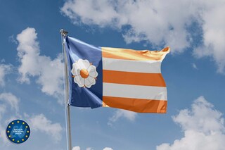 Bandeira Nova York AZ FLAG - 150x90cm Poliéster Ilhós