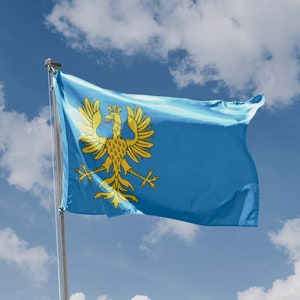 Flag of the Duchy of Teschen, Poland, Unique Print, 3x5 Ft / 90x150 cm size, EU Made