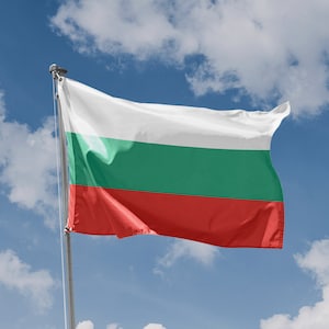 Flag of Bulgaria | Unique Design Print | High Quality Materials | 5 Sizes | Made in EU