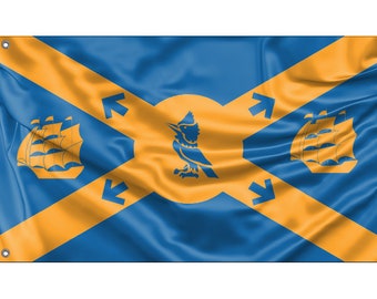 Flag of Halifax, Canada | Unique Design Print | High Quality Materials | Size - 3x5 Ft / 90x150 cm | Made in EU