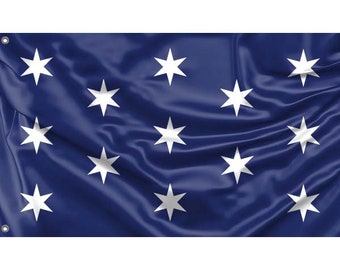 Refugee Nation Flagge | Einzigartiges Design Druck | 5 Größen