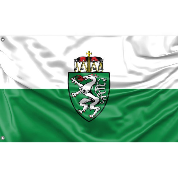 Steiermark Landesflagge, Österreich Einzigartiges Design Print