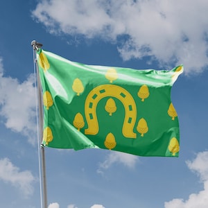 Flag of Rutland, England, Unique Print, 3x5 Ft / 90x150 cm size, EU Made