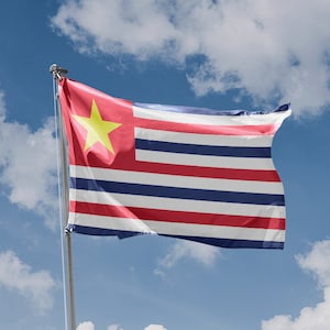 Louisiana Flag (1861) | Unique Design Print | High Quality Materials | Size - 3x5 Ft / 90x150 cm | Made in EU