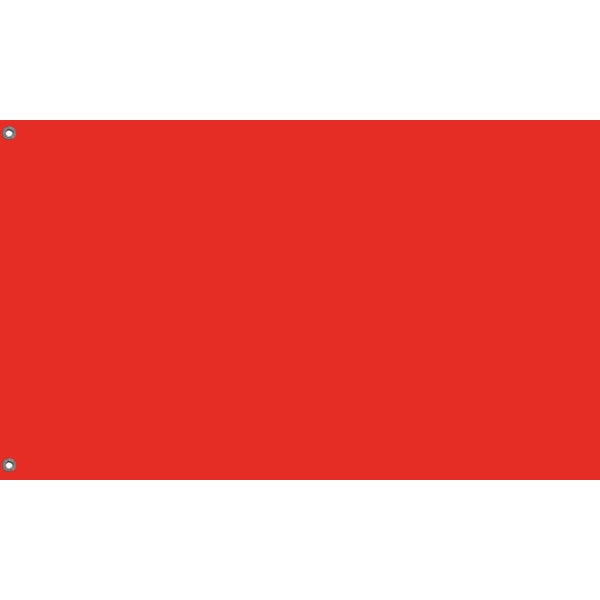 Rote Flagge Aus 150D Polyester – LiteWeave Pro, Wetterfest, Mit Messingösen, 80x120cm, Für Innen & Außen
