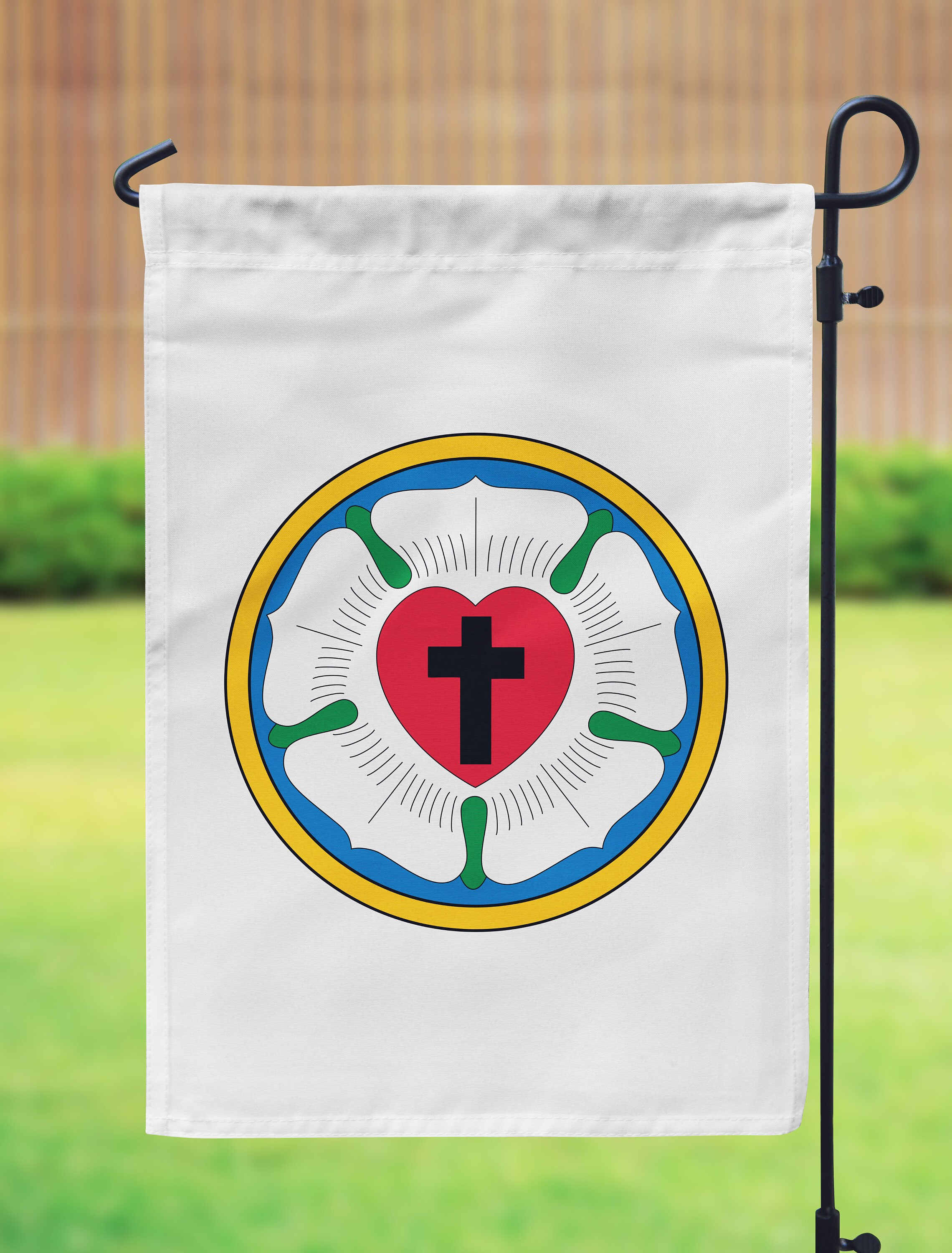 Gartenflagge „Wolf“ – 30x45 Cm (12x18 Zoll), Aus Polyester, Beidseitig Bedruckt