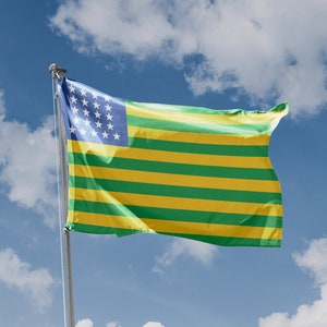 Vlag van Brazilië (1889) | Unieke designprint | Hoogwaardige materialen | 5 maten | Gemaakt in de EU