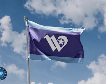 Waco Flag, Texas USA | Unique Design Print | Hiqh Quality Materials | Size - 3x5 Ft / 90x150 cm | Made in EU