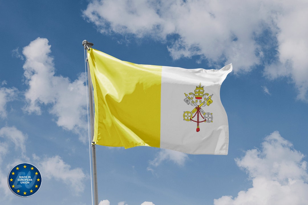 Flag Of Vatcan Cty (Roman Catholc Flag) - Correct Verson : R/vexllology - Foto 8