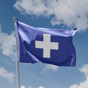 Banate of Bosnia Flag | Unique Design Print | High Quality Materials | Size - 3x5 Ft / 90x150 cm | Made in EU