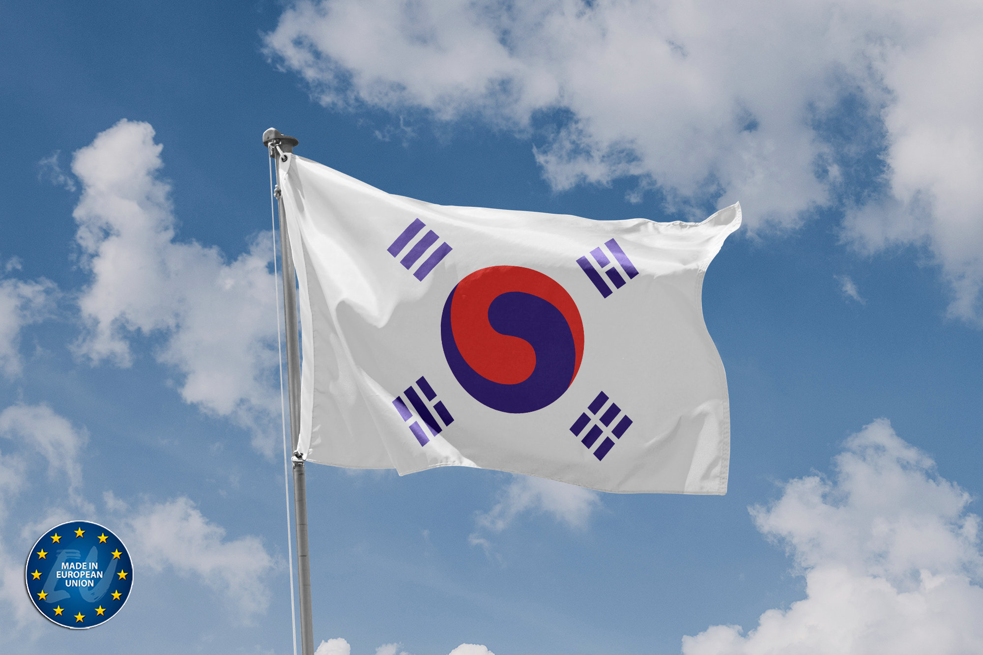 Flag of Korea Empire (1899) | Unique Design Print | High Quality Materials | 5 Sizes | Made in EU