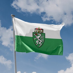 Styria State Flag, Austria | Unique Design Print | High Quality Materials | Size - 3x5 Ft / 90x150 cm | Made in EU
