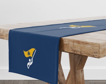 Table Runner with Custom Design | Unique Design Table Decor | Hiqh Quality Textile and Print | Made in EU