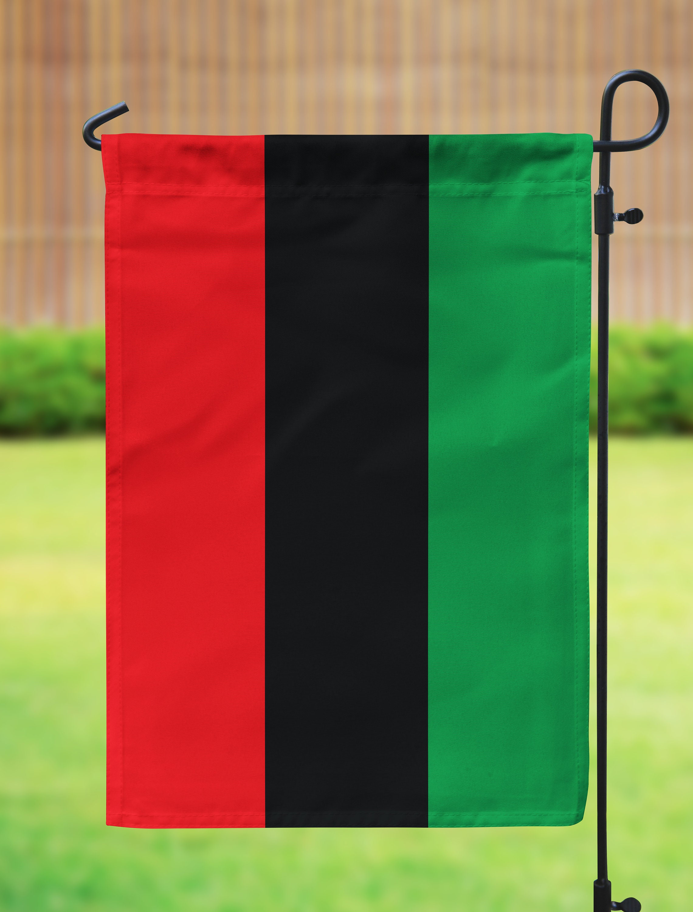 Pan-african Vertical Garden Flag | Size - 12