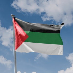 Arabic Language Flag | Unique Design Print | High Quality Materials | Size - 3x5 Ft / 90x150 cm | Made in EU