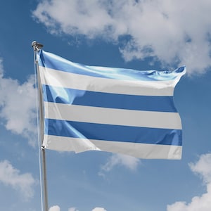 Flag of Tallinn, Estonia, Unique Print, 3x5 Ft / 90x150 cm size, EU Made