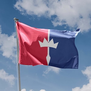 Redesigned Virginia State Flag | The Great American Redesign Project | Unique Design Print | Size - 3x5 Ft / 90x150 cm | Made in EU
