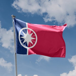 Bandera de Normandía, Oklahoma, EE. UU. / Impresión de diseño exclusivo / Materiales de alta calidad / Tamaño: 3 x 5 pies / 90 x 150 cm / Fabricado en la UE