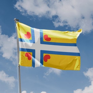 All Frisian Flag | Unique Design Print | High Quality Materials | 5 Sizes | Made in EU