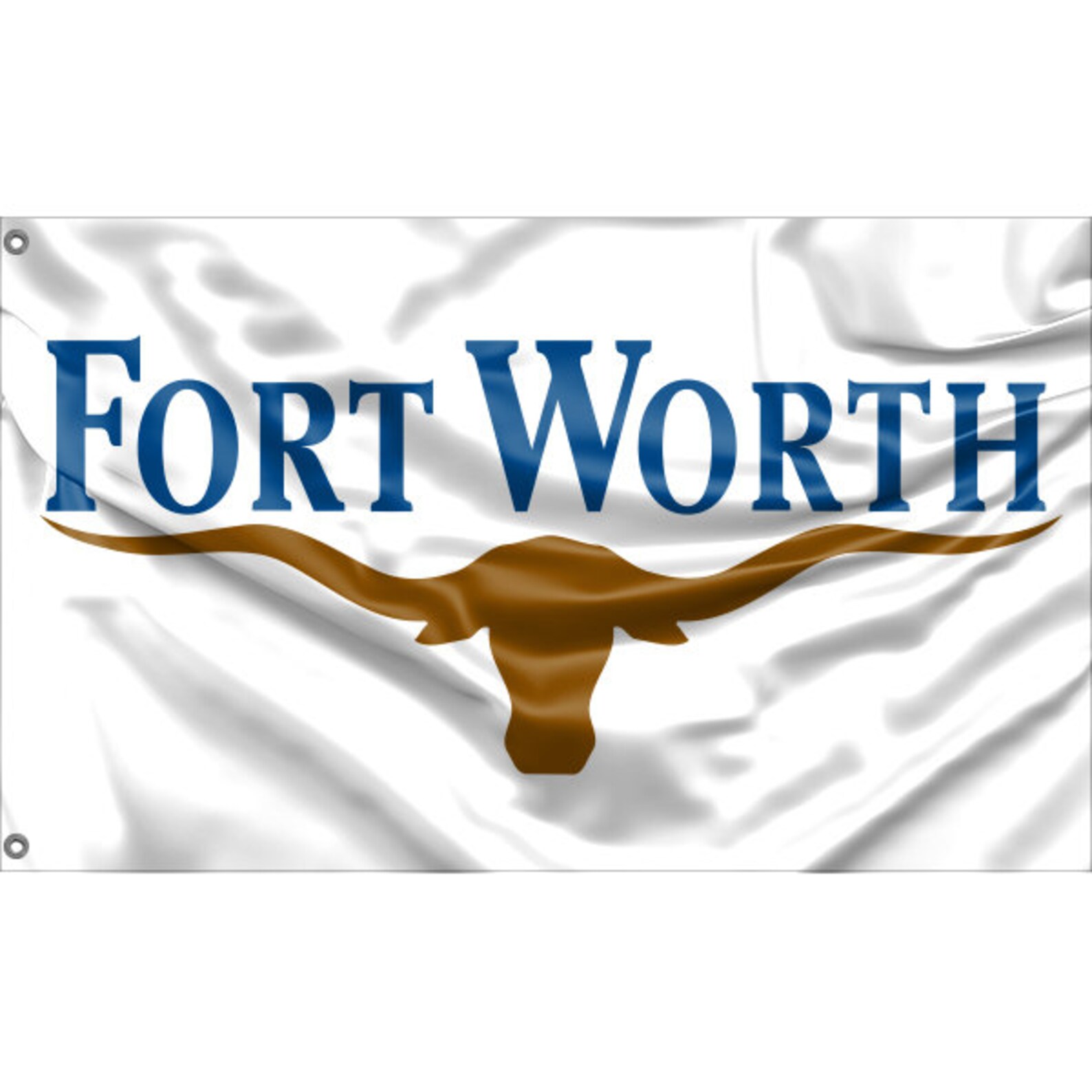 Fort Worth City Flag Unique Print 3x5 Ft / 90x150 Cm Size EU - Etsy