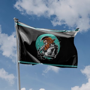 Nordic Vikings Flag | Unique Design Print | Hiqh Quality Materials | 5 Sizes | Made in EU