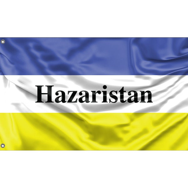 Flag of Hazaristan III | Unique Design Print | High Quality Materials | Size - 3x5 Ft / 90x150 cm | Made in EU