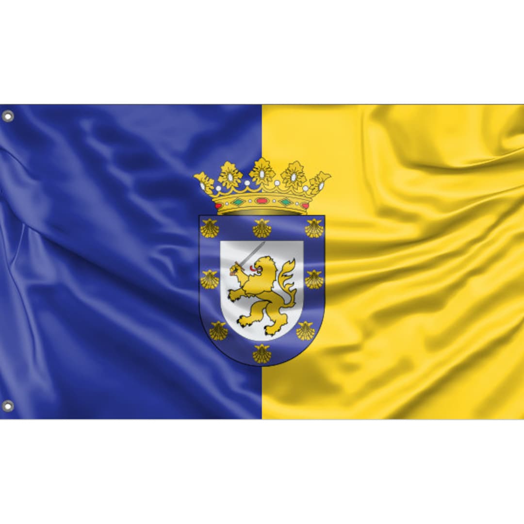 Santiago, Chile Flag Unique Print, 3x5 Ft / 90x150 Cm Size, EU Made Etsy