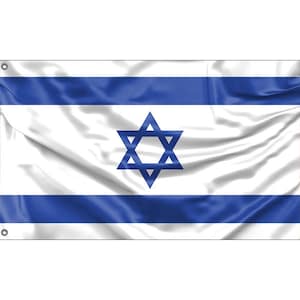 Flag of Israel Unique Design Print High Quality Materials Size 3x5 Ft ...