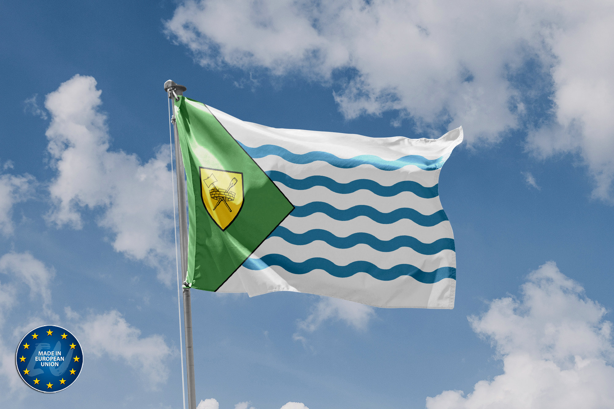 Vancouver, Canada Flag | Unique Design Print | High Quality Materials | 5 Sizes | Made in EU