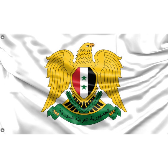 Blechschild 30x40 cm Syrien Flag of Syria Flaggen Fahnen & Wappen