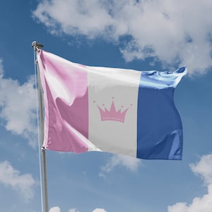 Drag Pride Flag | Unique Design Print | High Quality Materials | Size - 3x5 Ft / 90x150 cm | Made in EU