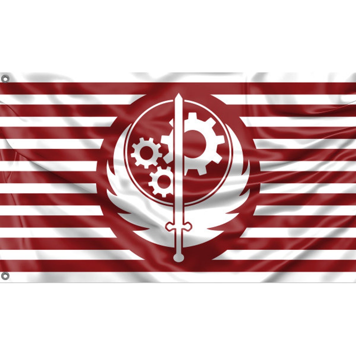 Brotherhood of Steel Flag Unique Print 3x5 Ft / 90x150 cm Etsy