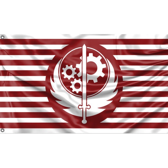 Brotherhood of Steel Flag Unique Print 3x5 Ft / 90x150 cm Etsy