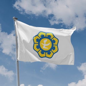 Flag of Nicosia, Cyprus, Unique Print, 3x5 Ft / 90x150 cm size, EU Made